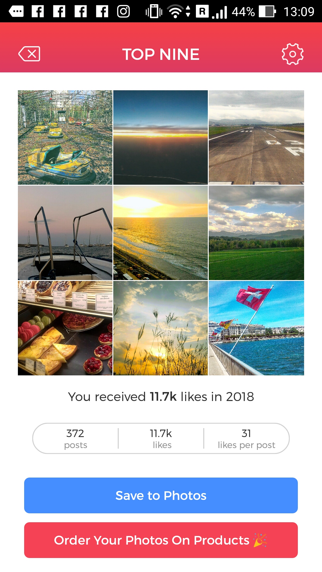 Top Nine Instagram review