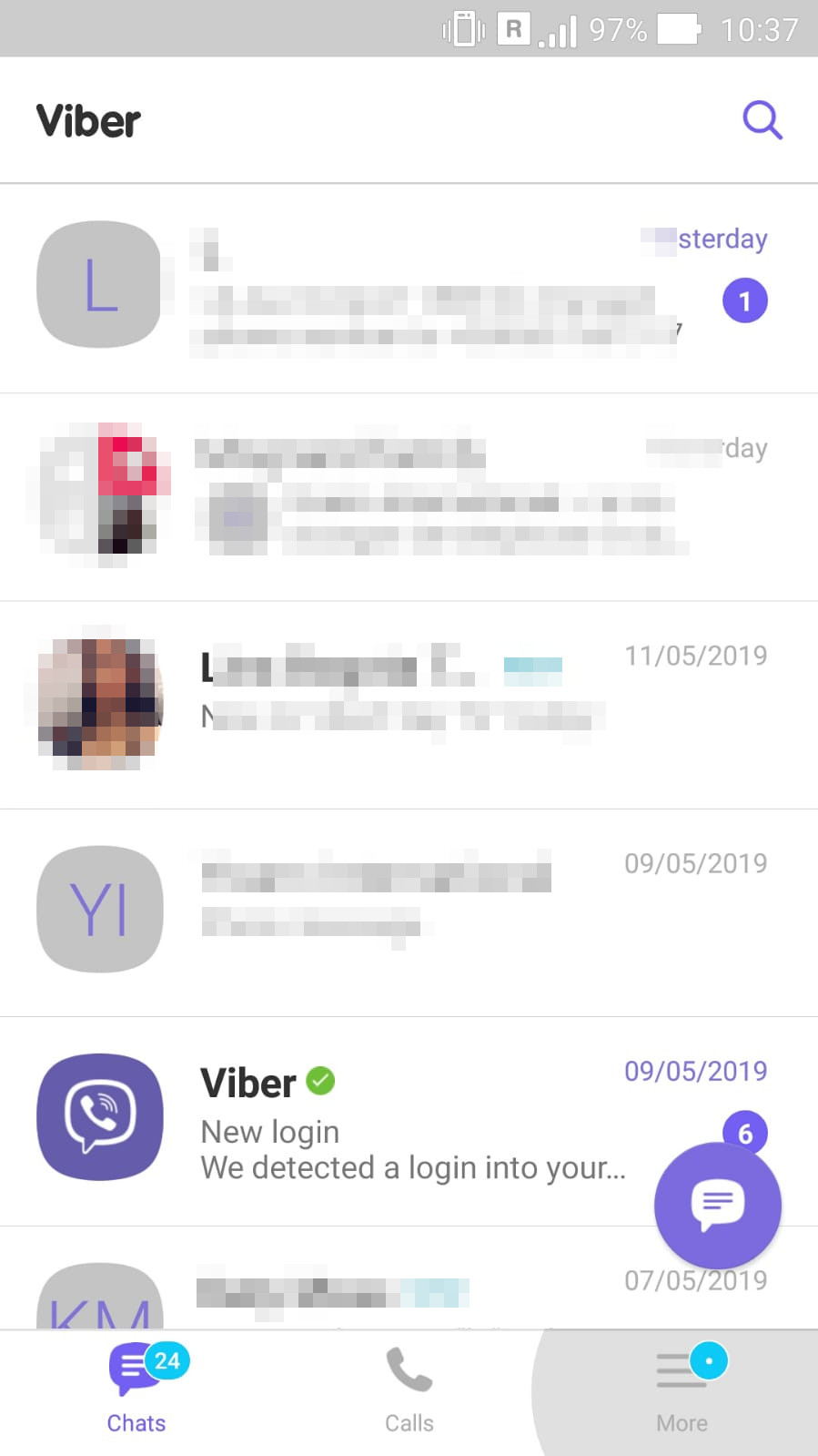 Viber how to restore deleted messages?