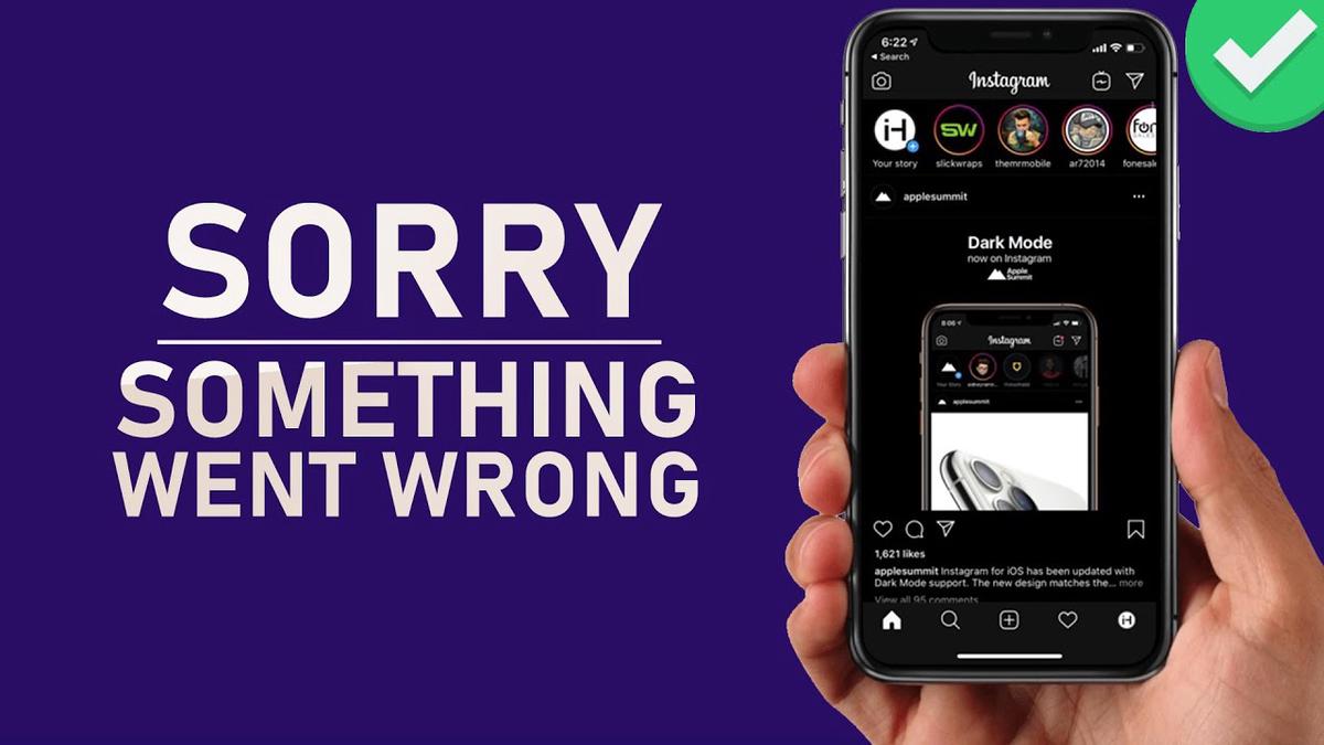 'Video thumbnail for How to Fix Instagram Login Error "Sorry, something went wrong" on iPhone / iOS 14'
