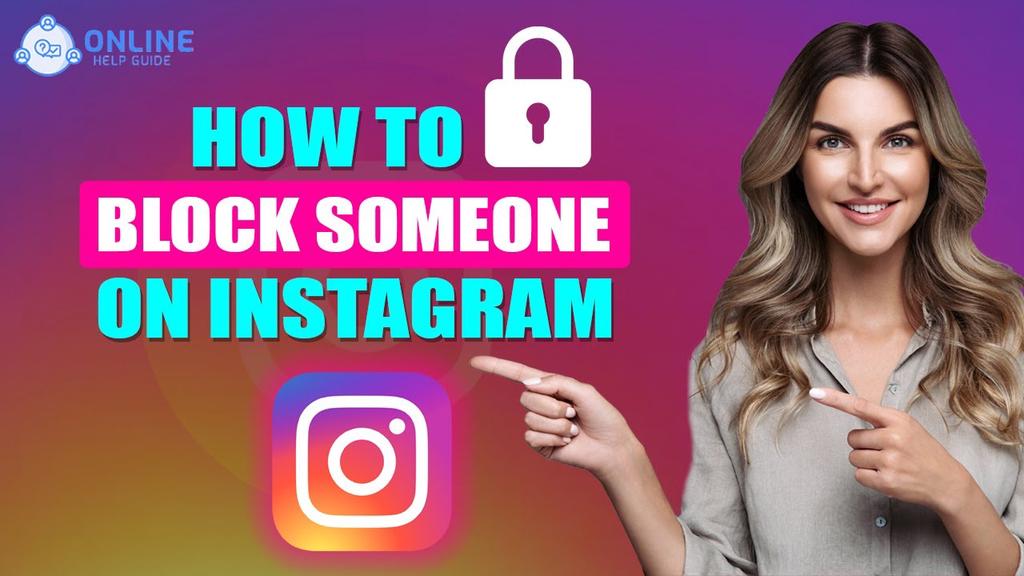 'Video thumbnail for How To Block Someone On Instagram 2022 [ Online Help Guide ] | Online Help Guide | Instagram Guide'