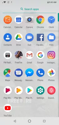 How to factory reset Google Pixel phone? : Settings in applications list