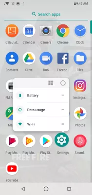 How to factory reset Google Pixel XL phone? : Google Pixel XL settings button in application list