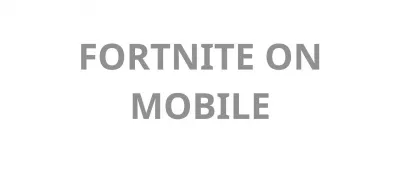 Download and install mobile Fortnite from the Epic store for Android : Fortnite mobile
