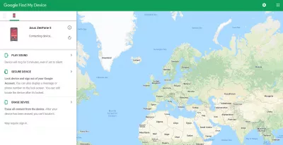 Unlock Android with Google Find My Device : Trying to locate and unlock an Android phone on Google Find My Device