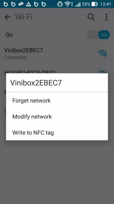 Android WiFi connected but no Internet : Solve WiFi connected but no Internet Android by forgetting WiFi network and connecting again