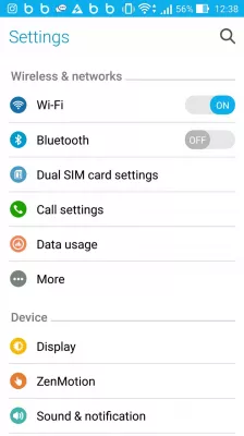 Archos 55 Cobalt Plus WiFi issues : How to solve Archos 55 Cobalt Plus WiFi issues by turning WiFi off and back on again