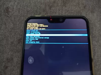 Android Error: Your Device Is Corrupt : Android recovery secret boot menu