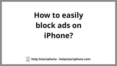 How to easily block ads on Apple iPad Pro 12.9? : How to block ads on Apple iPad Pro 12.9