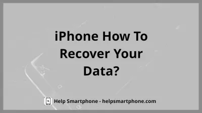 How to recover your iPhone data with UltData – iPhone Data Recovery : iPhone synchronizing on a computer.