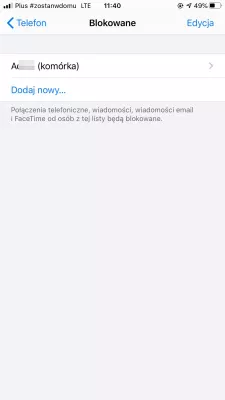 Apple iPhone nebudete odesílat texty? Zde je oprava : Seznam blokovaných kontaktů