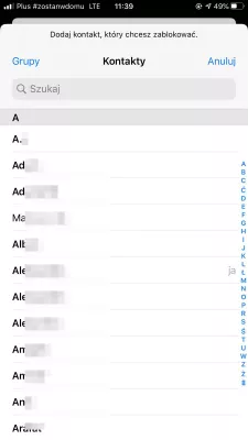 Apple iPhone wont send texts? Here’s the fix : iPhone contact list