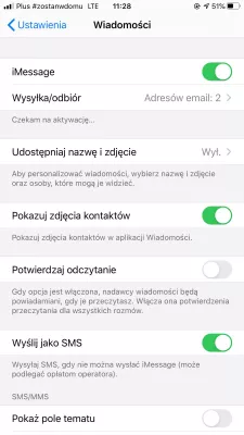 Apple iPhone nem küld szöveget? Itt van a javítás : iMessages beállítások menü