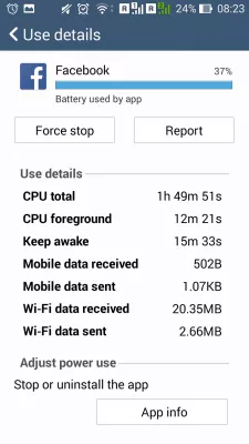 Téléphone Android en surchauffe - batterie Android vidange rapide : Application d'arrêt forcé pour Android