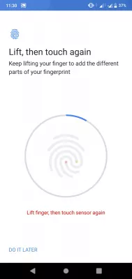 Help: Fingerprint Does Not Unlock Smartphone! Easy Fix : Error message when phone can't detect fingerprint: consider washing your hands and cleaning your phone