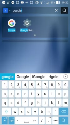 Kako aktivirati OK Google glasovne komande? : Google app u aplikaciji za traženje aplikacija