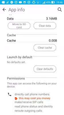 Paano baguhin ang default na pagmemensahe app sa Android : Ilunsad sa pamamagitan ng default na setting ng app