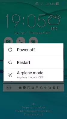 ロックされたAndroidフォンを出荷時設定にリセットするにはどうすればよいですか？ : 電源オフオプション