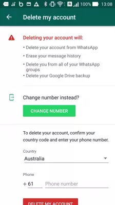 Как разблокировать себя на WhatsApp? : Если я удалю свою учетную запись WhatsApp, я буду разблокирован? Да, вы будете