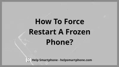 Phone frozen how to force restart it with a hard reset : Samsung Galaxy S7 frozen : force reboot by pressing power and volume down keys for 20 seconds 