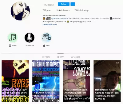 How Influencers Use Reels In Instagram? : https://www.instagram.com/nicrussin/?hl=en