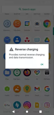 Reverse Charging: How to Solve The Android Error? : Asus smartphone charging error: Reverse charging. Provides normal reverse charging and data transmission.