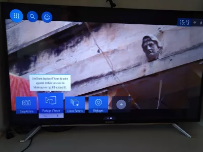 Cum Să Partajați Ecranul Telefonului Pe Televizor? : Partajare ecran meniu ascuns în Grundig TV