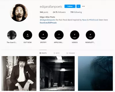 15 influencers show us their Instagram profiles - and give us their secret sauce : @edgarallanpoets on Instagram
