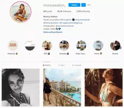 15 influencers show us their Instagram profiles - and give us their secret sauce : @monicawalton_ on Instagram