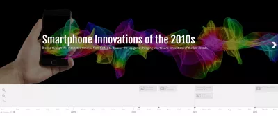Smartphone Innovations of the 2010s (Infographic) : Smartphone Innovations of the 2010s interactive timeline