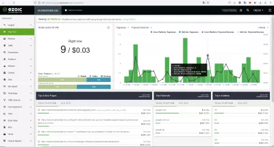 Výsledky zpeněžení ledna: 3,96 $ EPMV, příjmy 313,81 $ s *ezoickými *reklamami