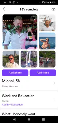 7 Badoo Tricks : Badoo profile with numerous and quality pictures