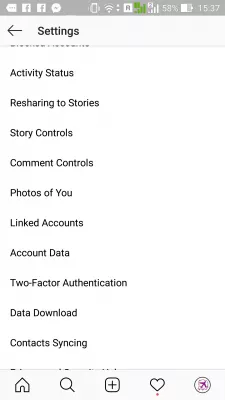 Can't share Instagram story to Facebook : Linked accounts menu