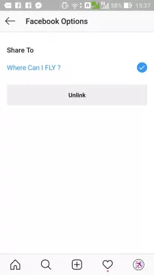Can't share Instagram story to Facebook : Facebook business page linked on Instagram