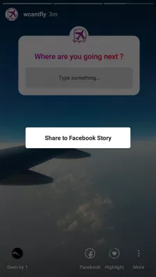 Can't share Instagram story to Facebook : Share to Facebook story option on Instagram