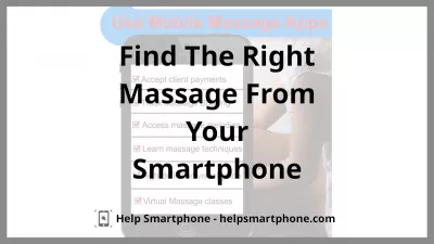 Find The Right Massage From Your Smartphone : Find The Right Massage From Your Smartphone
