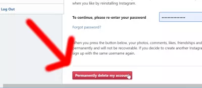 How to delete Instagram account? Erase Instagram account : How to delete Instagram account