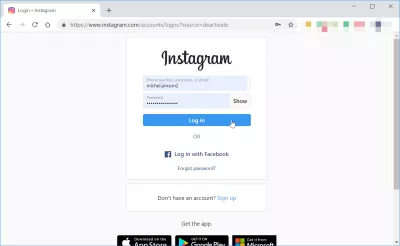 How to delete Instagram account? Erase Instagram account : How do you deactivate an Instagram account, login Instagram website