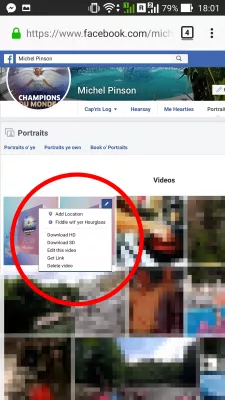 Hogyan töltsük le a Facebook évét a videofelvételről Androidra : Hogyan tölts le HD videót a Facebook-on mobilon?