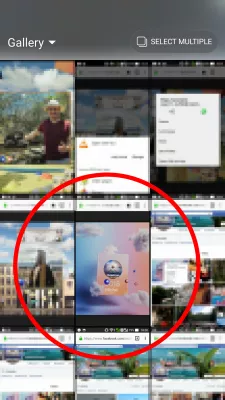 How to download Facebook year in review video to Android : Video downloaded to phone found in gallery for Instagram story
