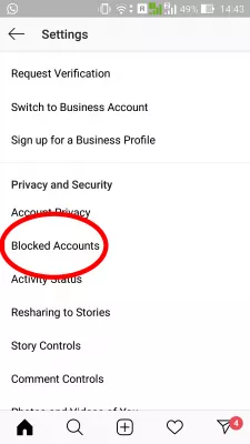 Tindakan Instagram Diblokir Kesalahan : Cara membuka blokir seseorang di In...