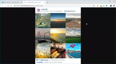 چگونه به Instagram بهترین 9 را انتخاب کنید : بهترین 9 تصویر برای دانلود