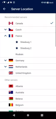 Guide facile: configurer un VPN sur un téléphone Android avec un essai gratuit : Extension de l'emplacement du pays avec plusieurs serveurs