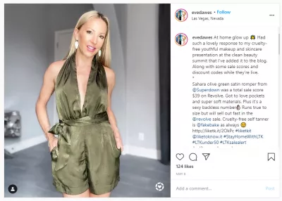 7 influencers show us their most commented Instagram post : Most commented Instagram post by @evedawes