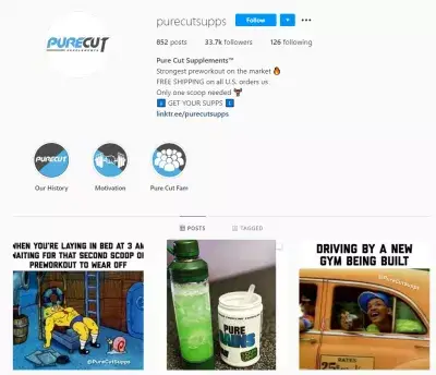 15人のエキスパートがInstagramでフォロワーを増やすための1つのヒントを提供 : Instagramの@purecutsupps