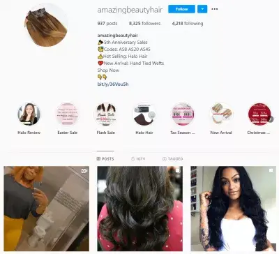 One tip to sell on Instagram: 30+ expert suggestions : @amazingbeautyhair on Instagram