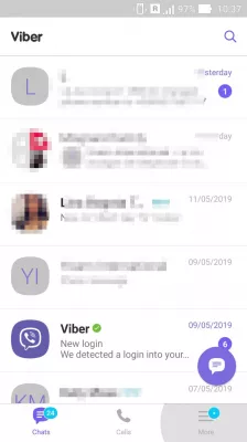 Viber How To Restore Deleted Messages? : Deleted messages restored on Viber