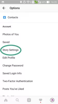 How To Share Instagram Story To Facebook? Tips And Tricks : Story settings in instagram options