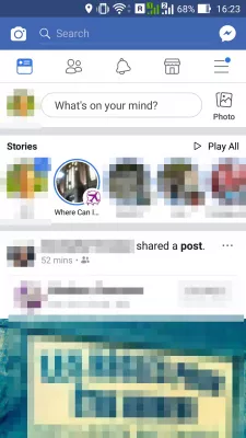 How To Share Instagram Story To Facebook? Tips And Tricks : Story shared on facebook page from instagram