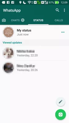 Cómo compartir videos de Instagram en el estado de WhatsApp : Video de Instagram compartido en la historia de WhatsApp.