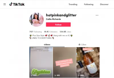 Show us your TikTok profile - 8 great TikTok profiles : @hotpinkandglitter on TikTok